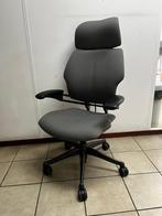 Humanscale Freedom - bureaustoel met hoofdsteun - refurb, Verzenden, Zwart, Zo goed als nieuw, Bureaustoel
