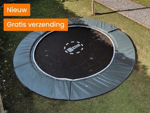 Etan PremiumFlat inground trampoline rond flatground - Nieuw, Kinderen en Baby's, Speelgoed | Buiten | Trampolines, Nieuw, Verzenden