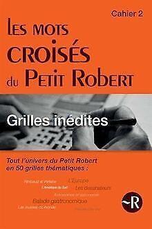 Les mots croisés du Petit Robert - Grilles inédites - Ca..., Livres, Livres Autre, Envoi