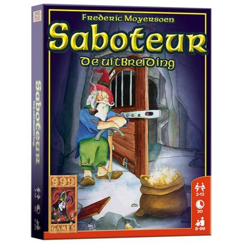 Saboteur: De Uitbreiding, Hobby en Vrije tijd, Gezelschapsspellen | Kaartspellen, Ophalen of Verzenden