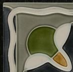 Jugendstil Tegel - Ernst Teichert, Meissen - Art Nouveau -, Antiek en Kunst