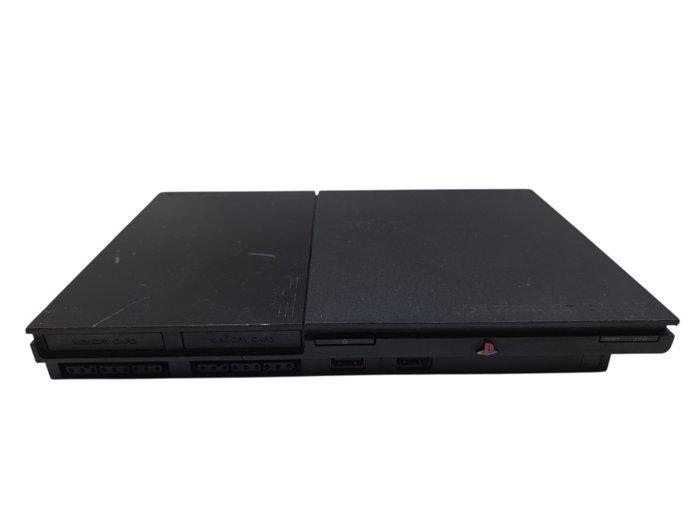 Sony - Playstation 2 (PS2) - Slim - Videogameconsole + games, Games en Spelcomputers, Spelcomputers | Overige Accessoires