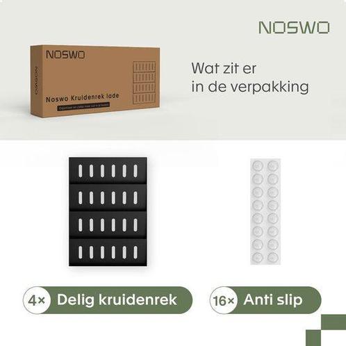 Tweedekans | Noswo Kruidenrek Lade - 4 Laags - Voor 28, Huis en Inrichting, Keuken | Keukenbenodigdheden, Ophalen of Verzenden