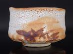 Shino theeschale – Katsura Mizuno, Mino Ware - Keramiek -, Antiek en Kunst