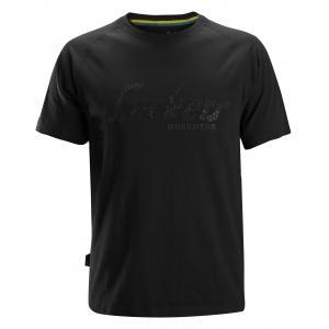 Snickers 2580 logo t-shirt - 0400 - black - maat l, Bricolage & Construction, Vêtements de sécurité
