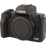 Canon EOS M50 mark II body zwart occasion, Canon, Zo goed als nieuw, Verzenden