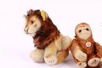 Steiff - Speelgoed Goldy Hamster, Leo Lion Joggi Hedgehog,