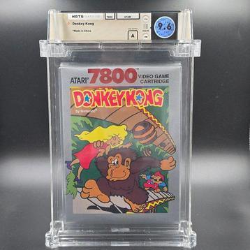 Atari - 7800 - Donkey Kong WATA 9.6 A Sealed - Videogame -