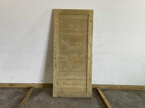 Veiling - 2x Grenen tuinpoort 215x95,5 cm, Doe-het-zelf en Bouw, Hout en Planken, Nieuw
