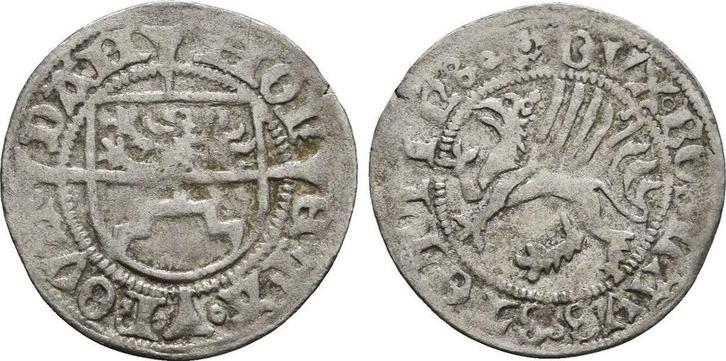 Schilling Damm o J Pommern Stettin: Bogislaw X, 1474-1523:, Timbres & Monnaies, Monnaies | Europe | Monnaies non-euro, Envoi
