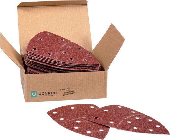 2dekans | VONROC Schuurpapier set – 100x150MM – 50 stuks –, Bricolage & Construction, Outillage | Ponceuses, Enlèvement ou Envoi