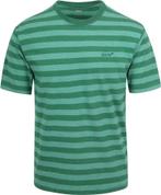 Levis T-Shirt Groen Streep maat Maat 48/50 (M) Heren, Vêtements | Hommes, Verzenden