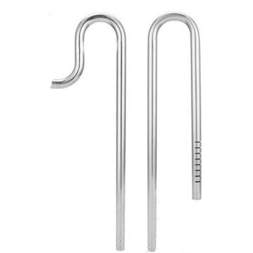 Lily Pipe set RVS staal, Verzenden