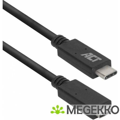 ACT USB 3.2 Gen1 verlengkabel C male - C female 2 meter, Informatique & Logiciels, Ordinateurs & Logiciels Autre, Envoi