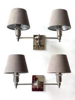 Eichholtz - Lampe murale (2) - Double de Lexington - Nickel, Nieuw