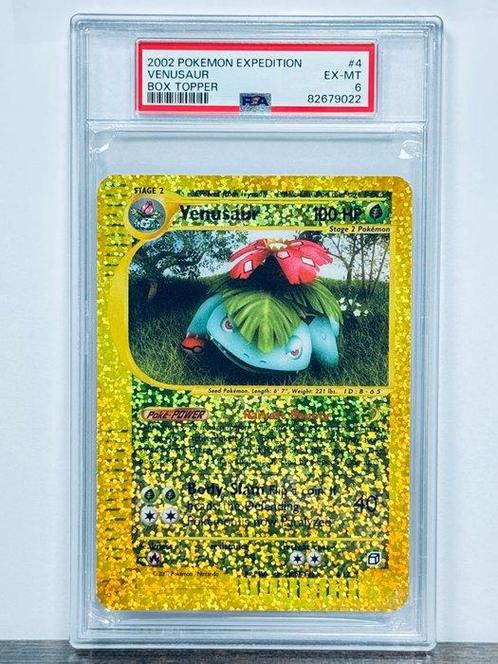 Pokémon Graded card - Venusaur Box Topper - Expedition #4 -, Hobby en Vrije tijd, Verzamelkaartspellen | Pokémon