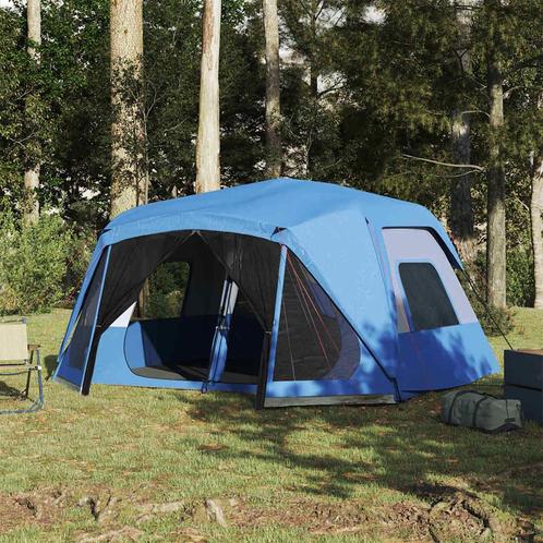 vidaXL Gezinstent 10-persoons waterdicht snelontgrendeling, Caravans en Kamperen, Tenten, Nieuw, Verzenden