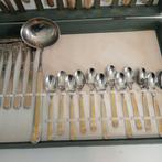 Bestekset voor 12 personen (49) - Staal - RVS bestek, Antiek en Kunst