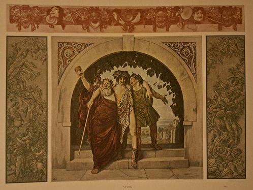 Wanddecoratie - Carl von Marr (Milwaukee, VS 1858 - München,, Antiek en Kunst, Kunst | Designobjecten