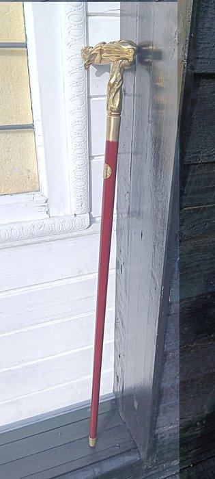 Canne de marche - canne de marche - Bronze en bois, Antiquités & Art, Art | Objets design