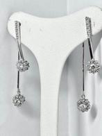 DD Gioielli - Hangoorbellen - 18 karaat Witgoud - 1.00ct., Handtassen en Accessoires, Antieke sieraden