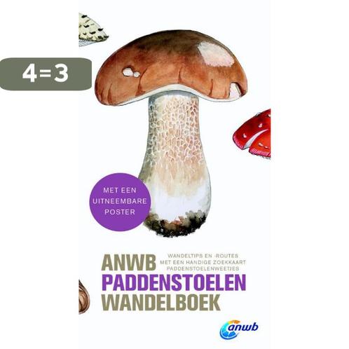 Het ANWB Paddenstoelen wandelboek 9789018042073, Boeken, Reisgidsen, Zo goed als nieuw, Verzenden