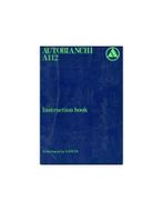 1979 AUTOBIANCHI A112 INSTRUCTIEBOEKJE ENGELS, Autos : Divers, Modes d'emploi & Notices d'utilisation, Ophalen of Verzenden