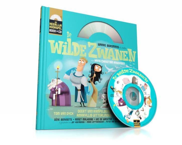 De Wilde zwanen / Heerlijke Hoorspelen / 2 9789079040025, Boeken, Kinderboeken | Kleuters, Zo goed als nieuw, Verzenden