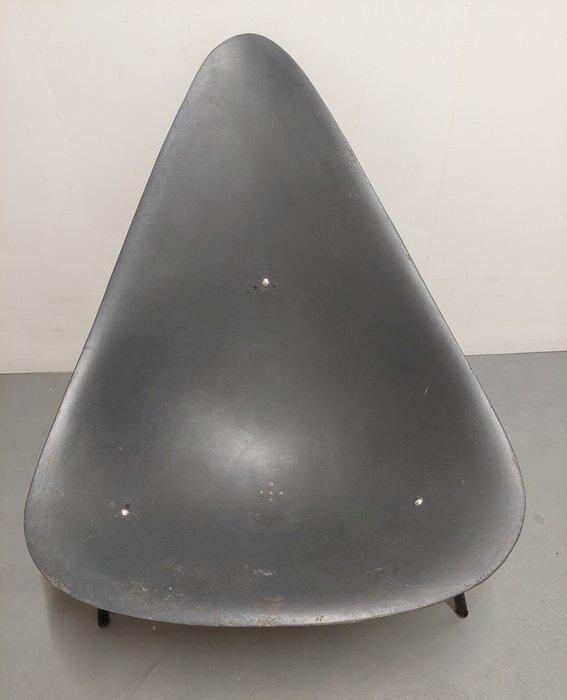 Ed Merat - Stoel - Glasvezel, Metaal, Antiek en Kunst, Antiek | Meubels | Stoelen en Sofa's