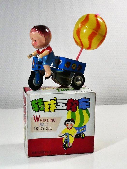 MS 080 # - Blikken speelgoed - Tricycle / Driewieler met, Antiek en Kunst, Antiek | Speelgoed