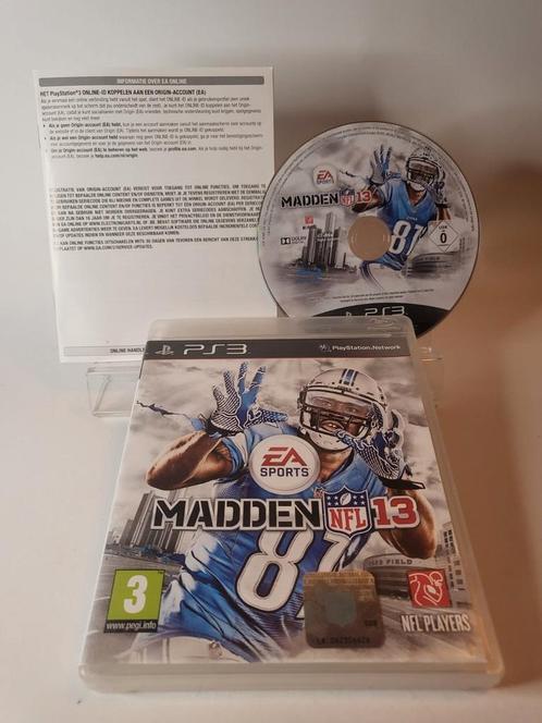 Madden NFL 13 Playstation 3, Consoles de jeu & Jeux vidéo, Jeux | Sony PlayStation 3, Enlèvement ou Envoi