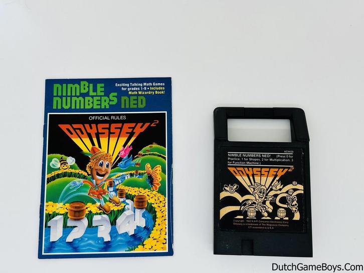 Odyssey 2 - Nimble Numbers, Consoles de jeu & Jeux vidéo, Consoles de jeu | Autre, Envoi