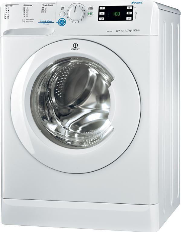 Indesit Xwe 71683x W Wasmachine 7kg 1600t, Elektronische apparatuur, Wasmachines, Ophalen of Verzenden