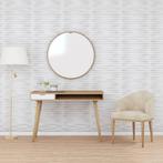 vidaXL 24 st Wandpanelen steen 6 m² 50x50 cm XPS wit, Doe-het-zelf en Bouw, Verzenden, Nieuw