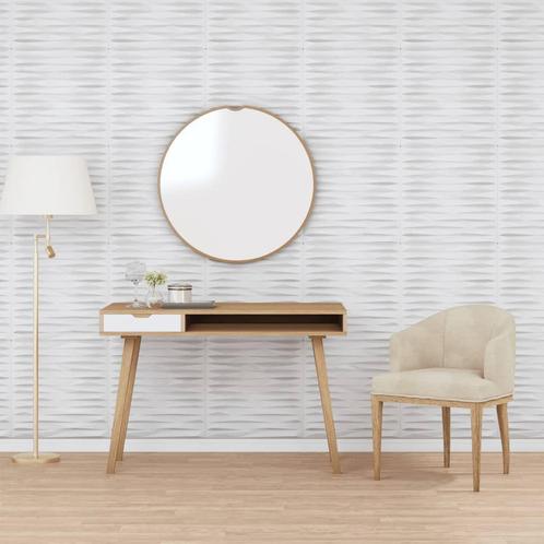 vidaXL 24 st Wandpanelen steen 6 m² 50x50 cm XPS wit, Doe-het-zelf en Bouw, Platen en Panelen, Nieuw, Verzenden