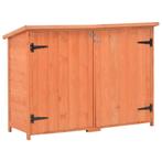 vidaXL Abri de stockage de jardin 120x50x91 cm Bois, Verzenden