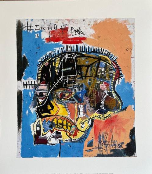 Jean-Michel Basquiat - (after) Untitled (Skull 1981),, Antiek en Kunst, Kunst | Tekeningen en Fotografie