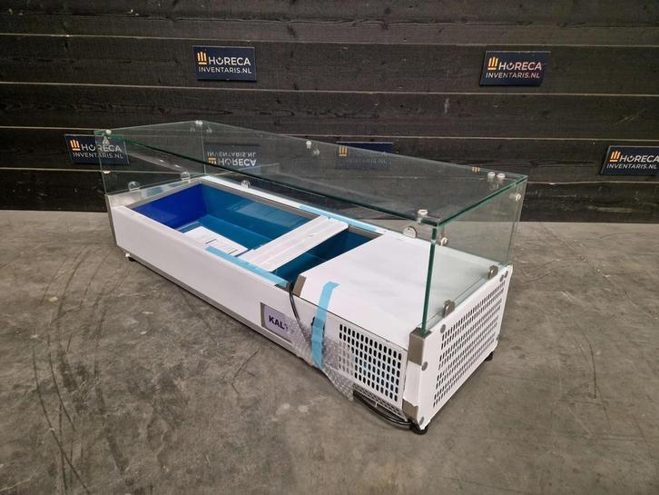 Opzetkoelvitrine | Tefcold | glas | 120 cm | 230V, Zakelijke goederen, Horeca | Keukenapparatuur, Nieuw zonder verpakking, Bakkerij en Slagerij