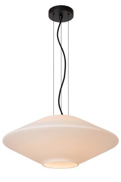Hanglamp Lucide TREVOR -  - Ø 50 cm - 1xE27 - Opaal, Huis en Inrichting, Lampen | Hanglampen, Nieuw, Verzenden