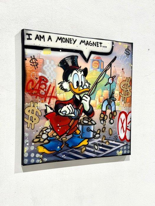 Okyes (1987) - Money Magnet, Antiek en Kunst, Kunst | Schilderijen | Modern