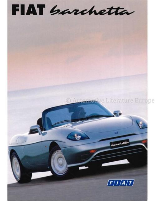 1997 FIAT BARCHETTA BROCHURE ENGELS, Boeken, Auto's | Folders en Tijdschriften