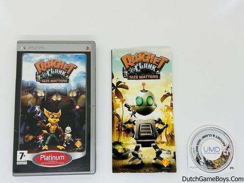 PSP - Ratchet & Clank Size Matters - Platinum, Consoles de jeu & Jeux vidéo, Consoles de jeu | Sony PSP, Envoi