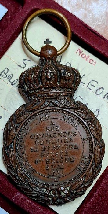 Frankrijk. Napoleone I°. Medaglia (AE, Spl), SantElena,