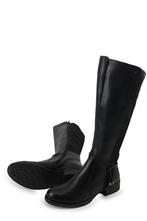 Rieker Laarzen in maat 40 Zwart, Kleding | Dames, Schoenen, Hoge laarzen, Verzenden, Zwart, Zo goed als nieuw