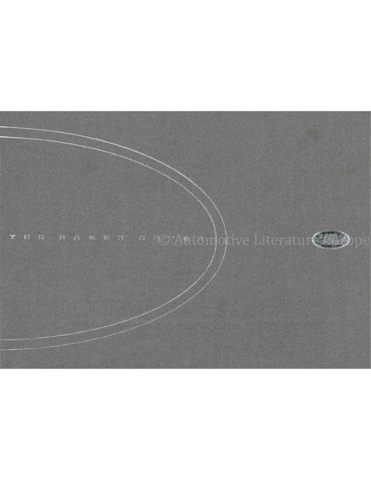2000 RANGE ROVER BROCHURE DUITS, Livres, Autos | Brochures & Magazines