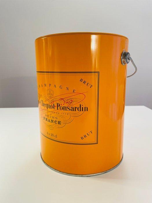 Veuve Clicquot - Ijsemmer - Metaal - Veuve Cliquot verfdoos, Antiek en Kunst, Curiosa en Brocante