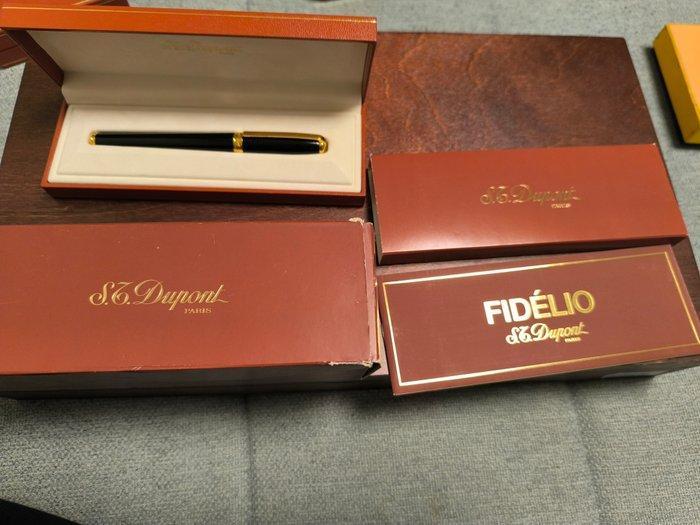 S.T. Dupont - S.T Dupont Fidelo Plaque Or - Zonder, Verzamelen, Pennenverzamelingen