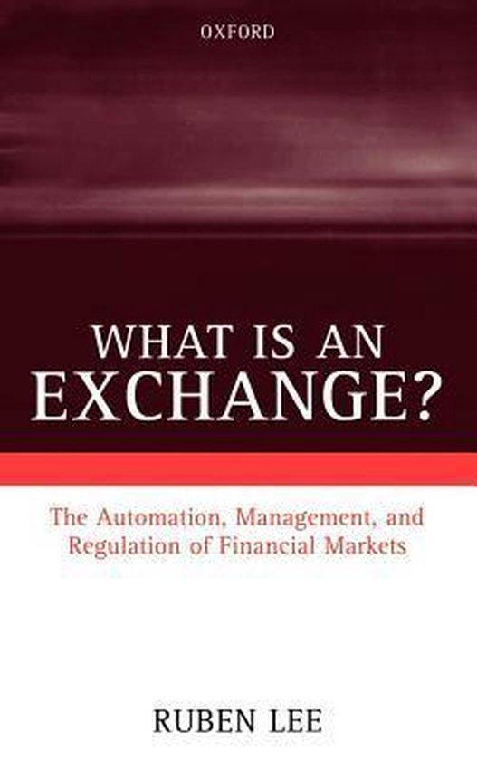 What is an Exchange? 9780198288404 Ruben Lee, Livres, Langue | Anglais, Envoi