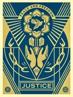 Shepard Fairey (OBEY) (1970) - Peace and Freedom - No