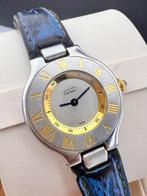 Cartier - Must de Cartier 21 - Zonder Minimumprijs - 1340 -, Handtassen en Accessoires, Horloges | Heren, Nieuw